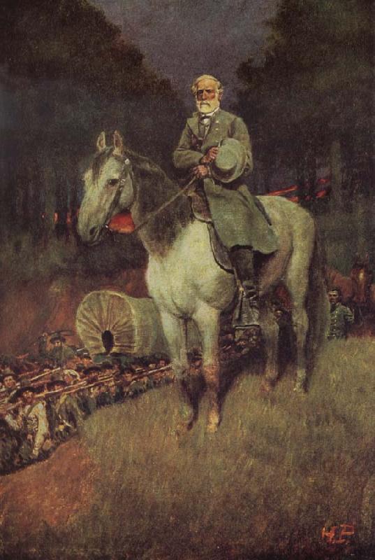 Howard Pyle General lee on his Famous appointment